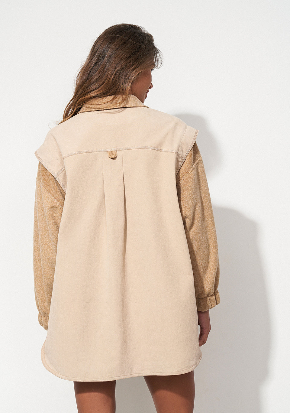 JACKET COSY LATTE