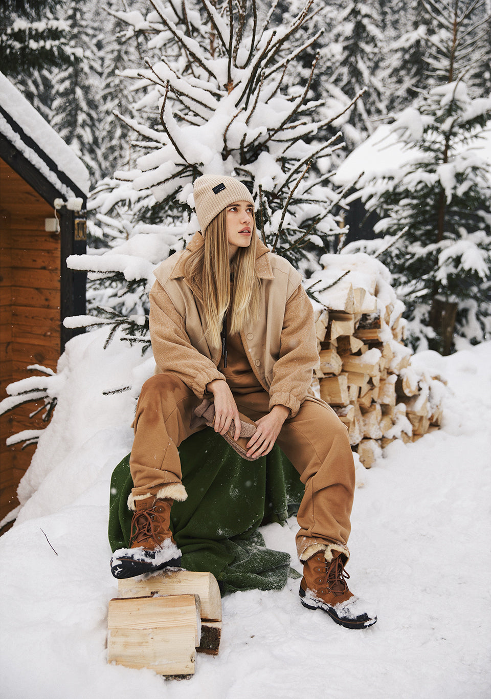 JACKET COSY LATTE