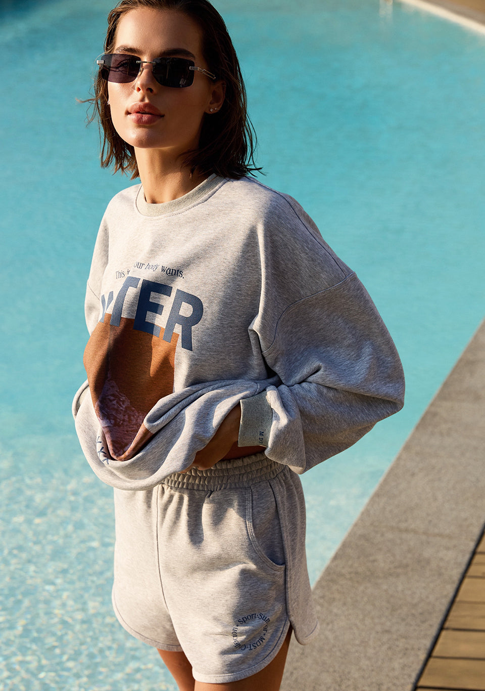 SWEATSHIRT WATER