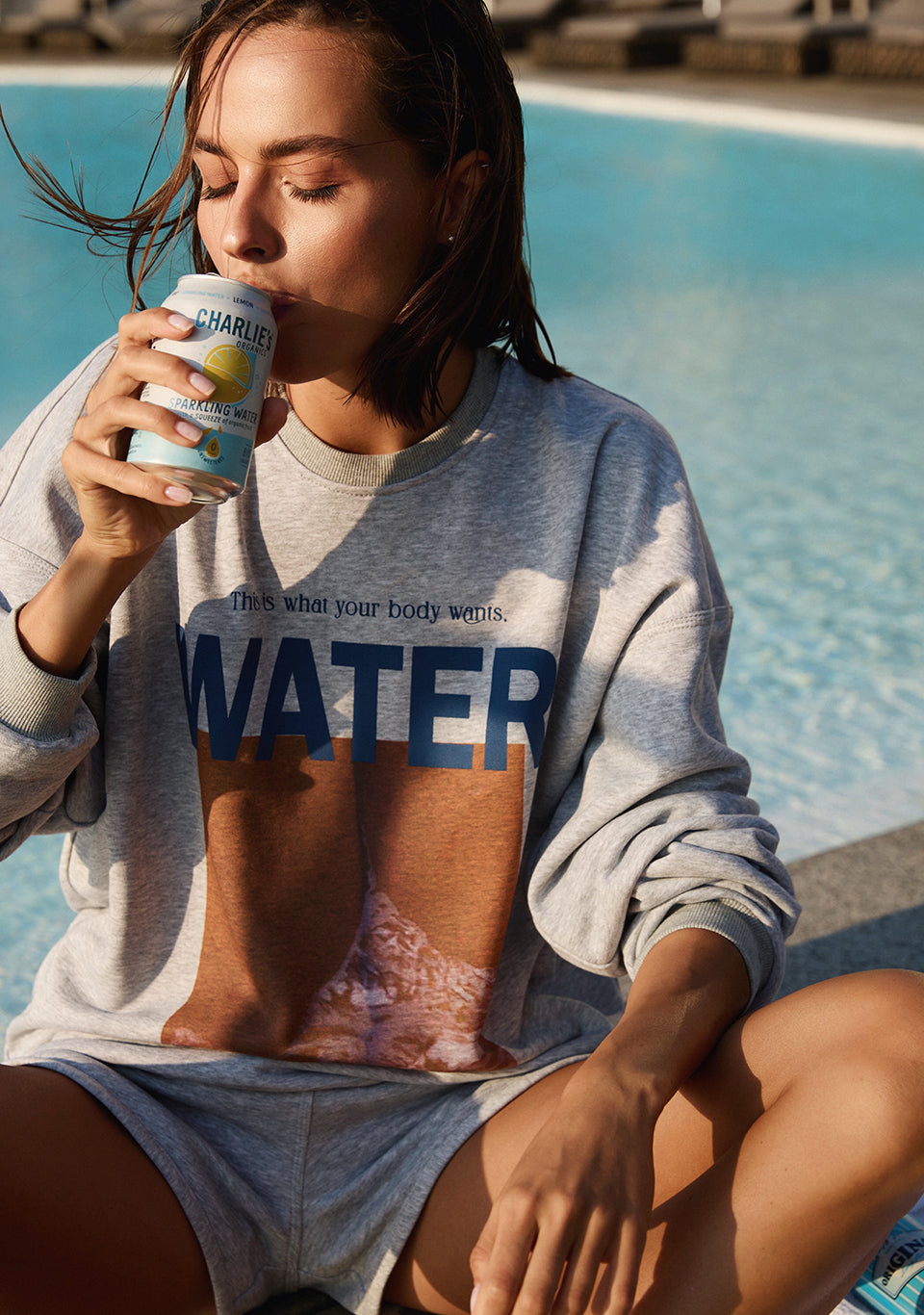 SWEATSHIRT WATER