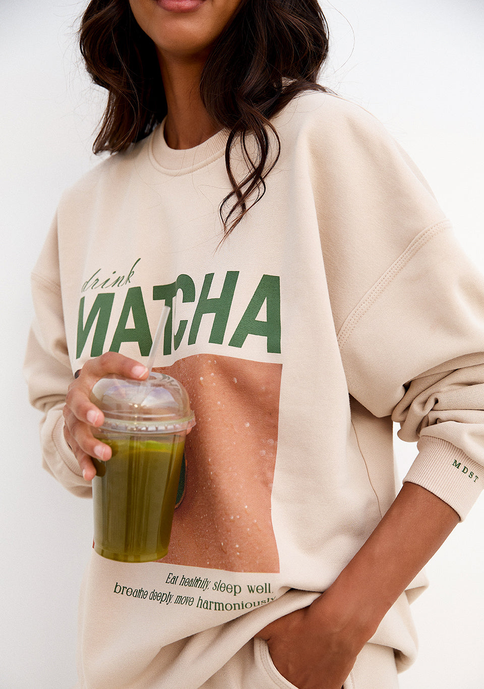 SWEATSHIRT MATCHA