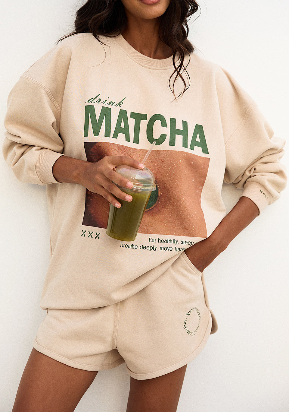 SWEATSHIRT MATCHA