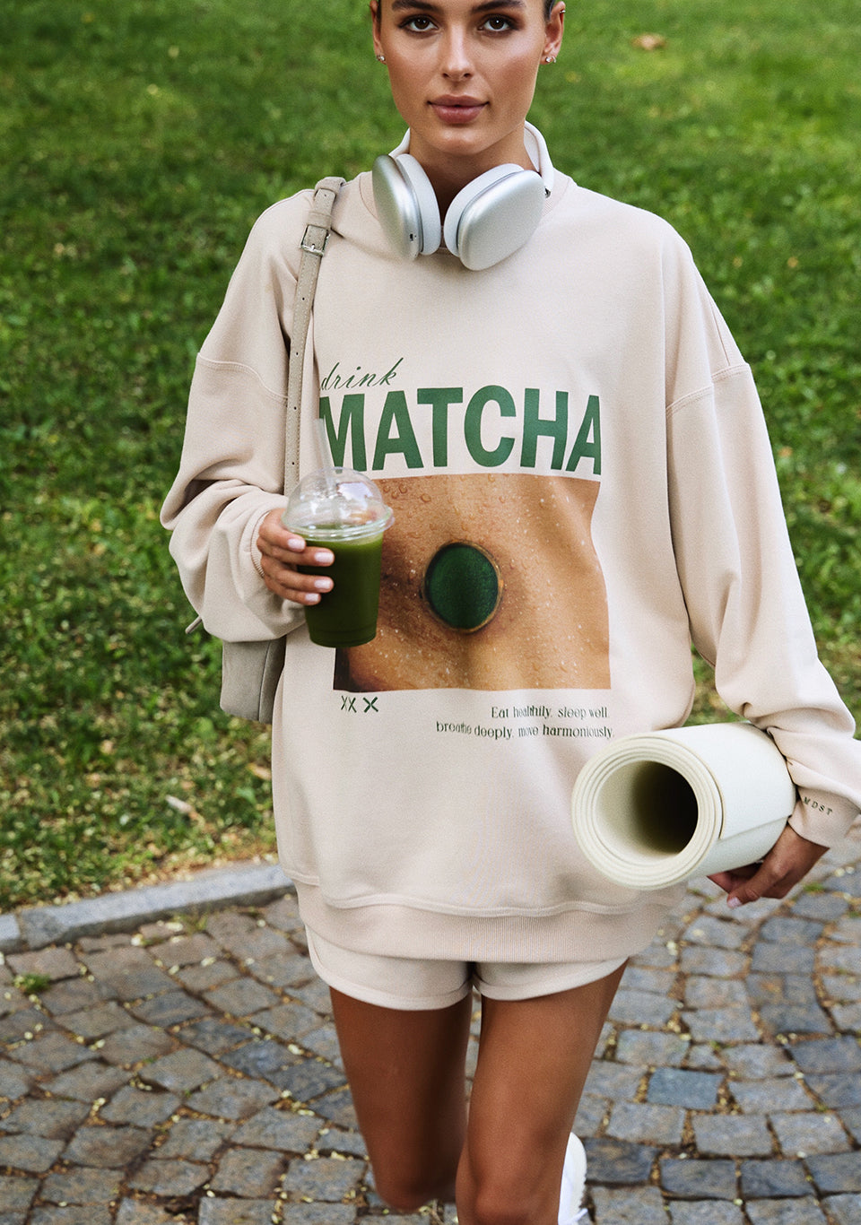 SWEATSHIRT MATCHA