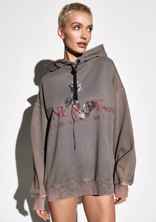 HOODIE ROSES & WINE