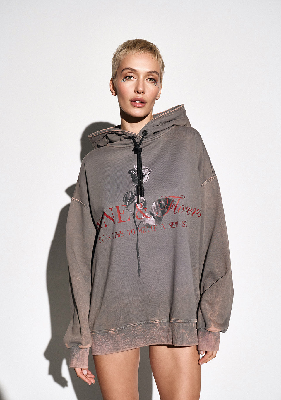 HOODIE ROSES & WINE
