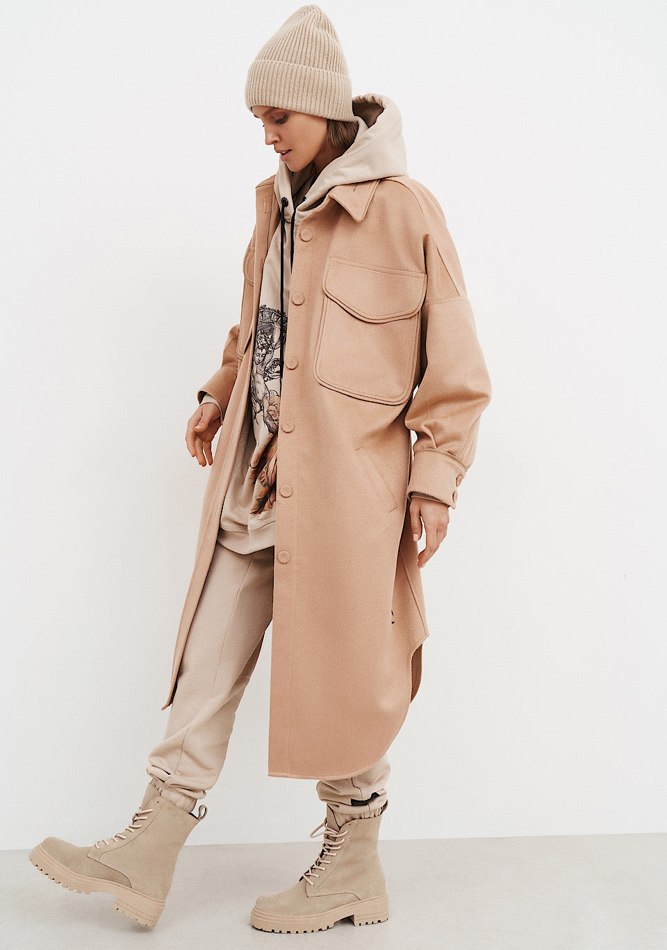 TRENCH APOLLO NUDE -20%