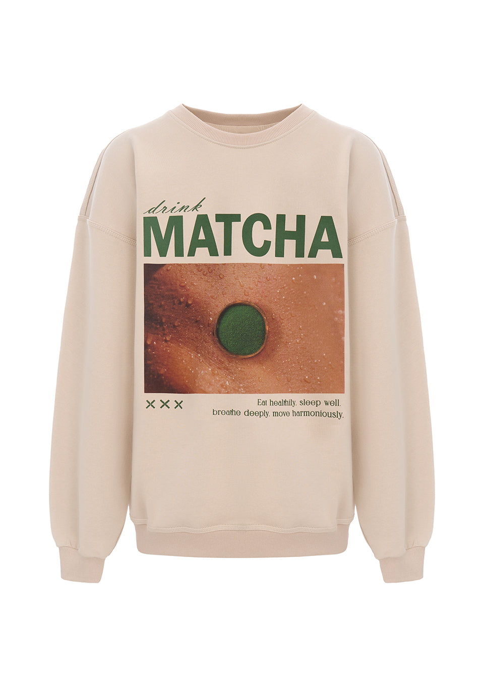 SWEATSHIRT MATCHA