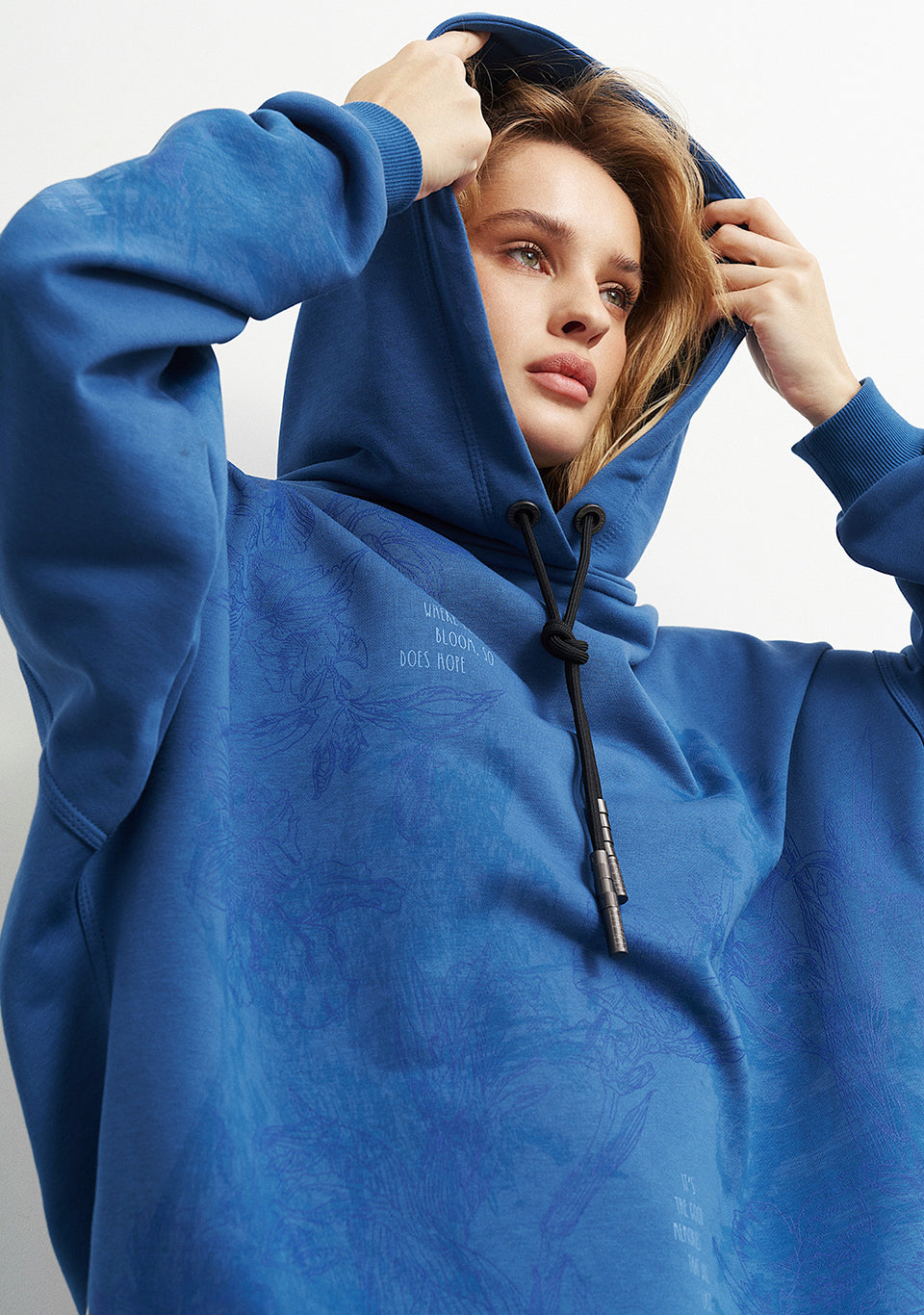 HOODIE BLOOM FLOWER
