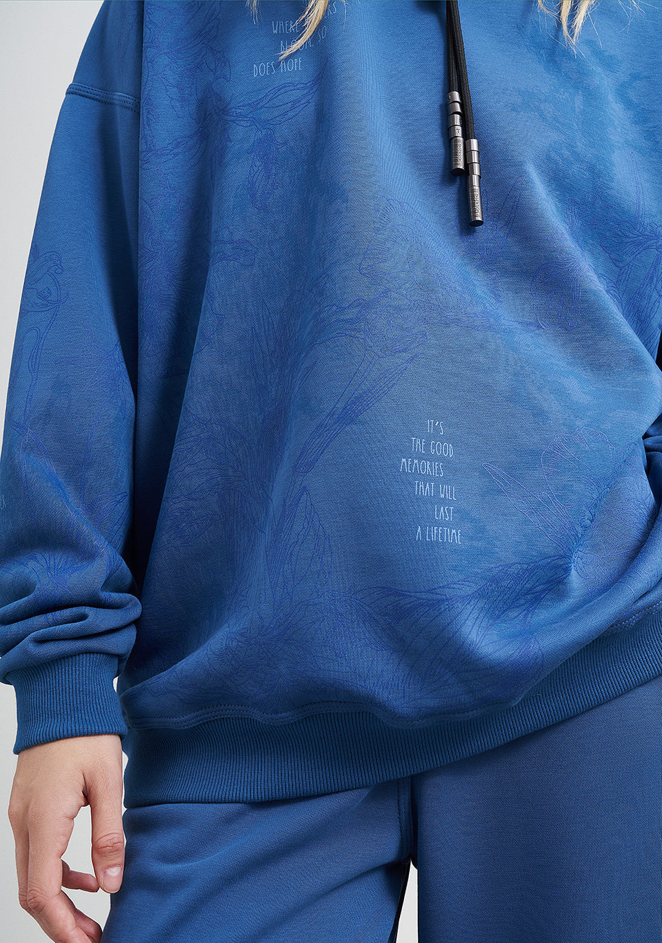 HOODIE BLOOM FLOWER