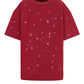 T-SHIRT MAROON GALAXY