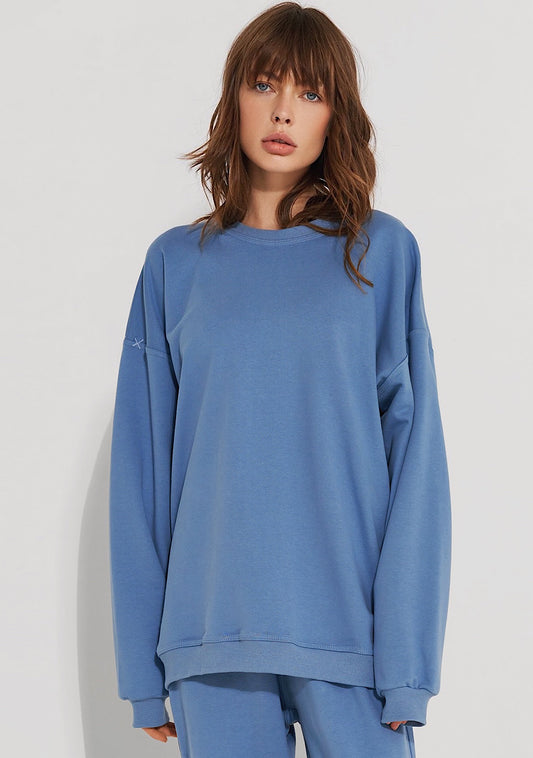 SWEATSHIRT DARK BLUE -20%