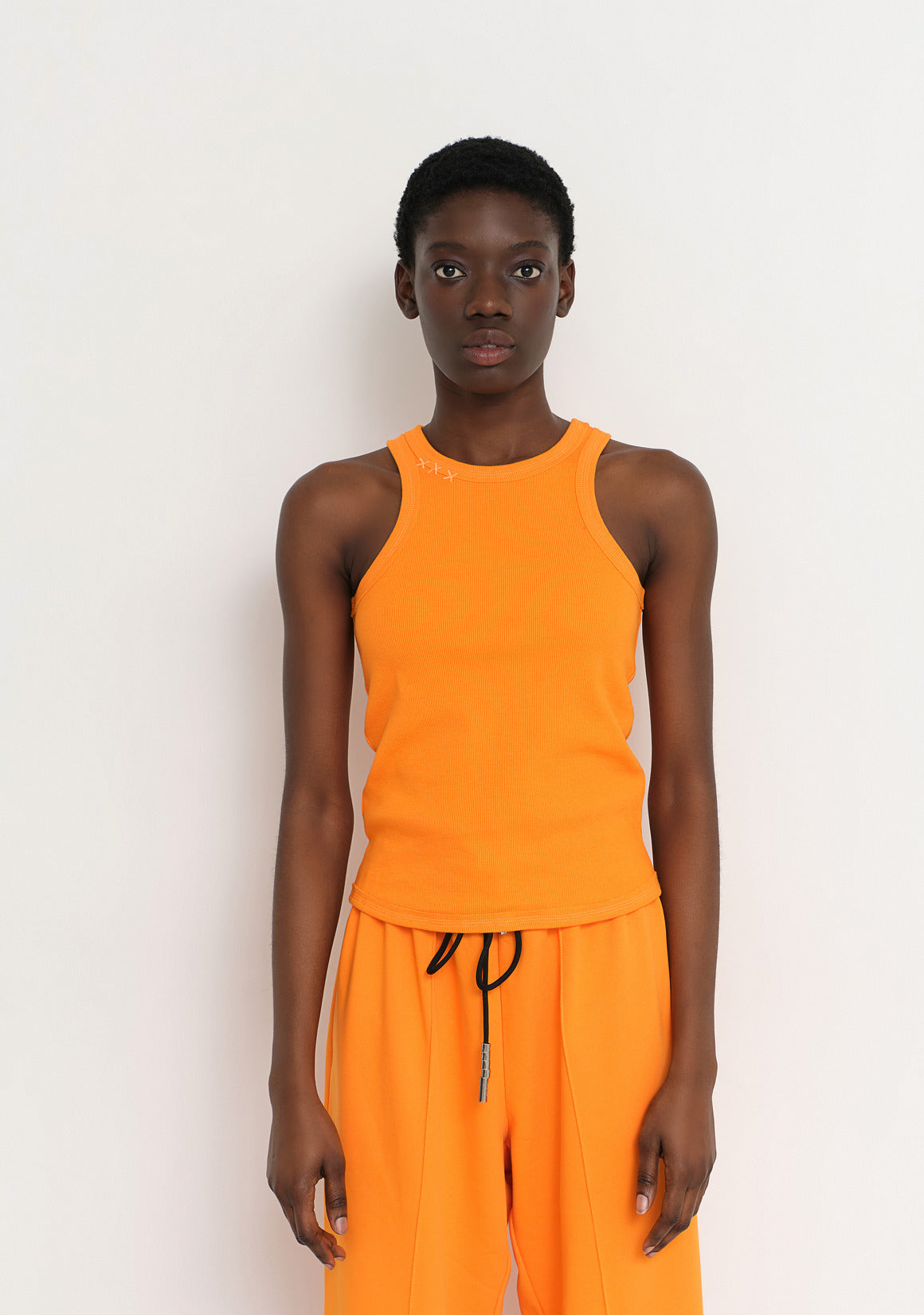 T-SHIRT SINGLET MANDARINE