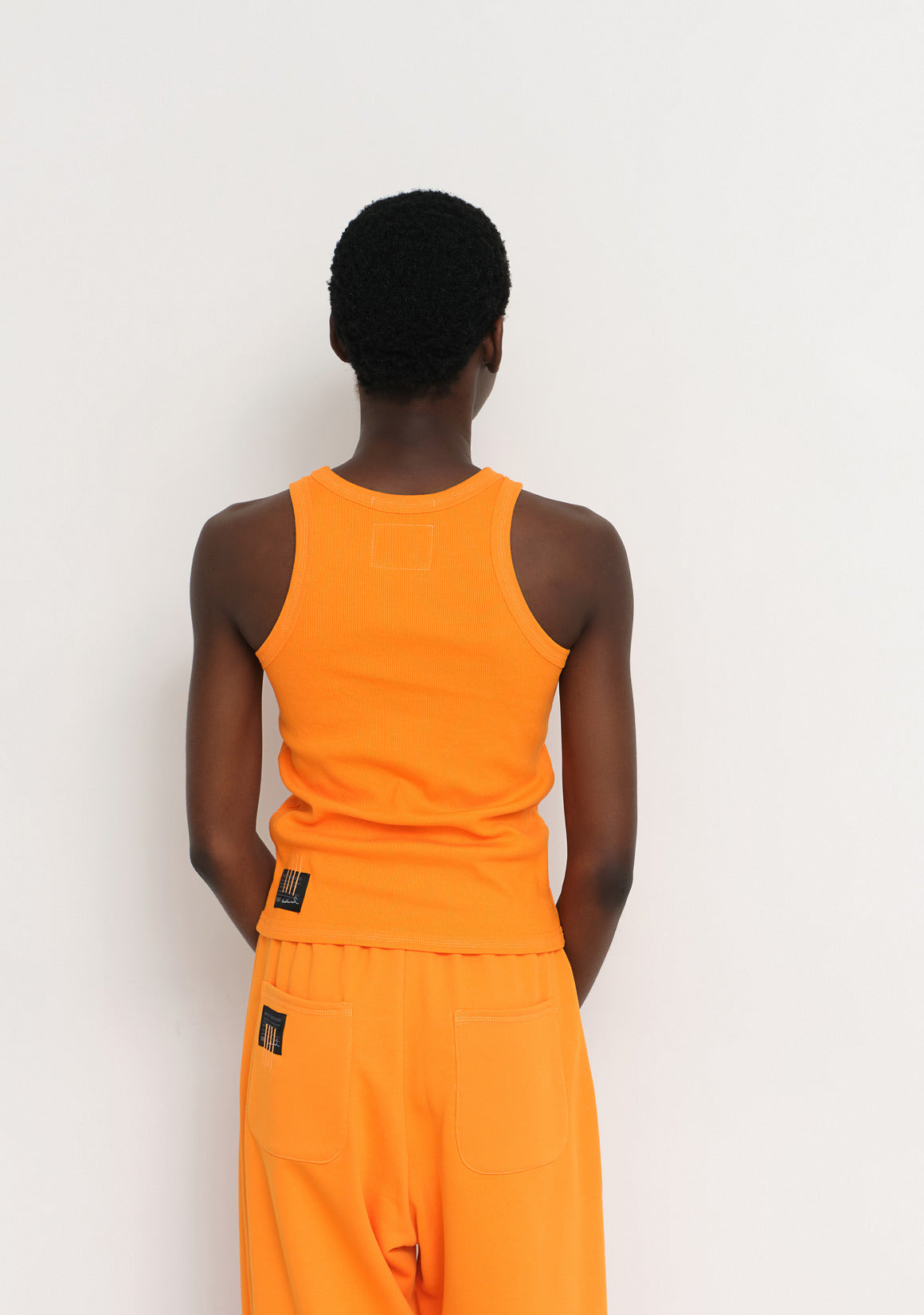 T-SHIRT SINGLET MANDARINE