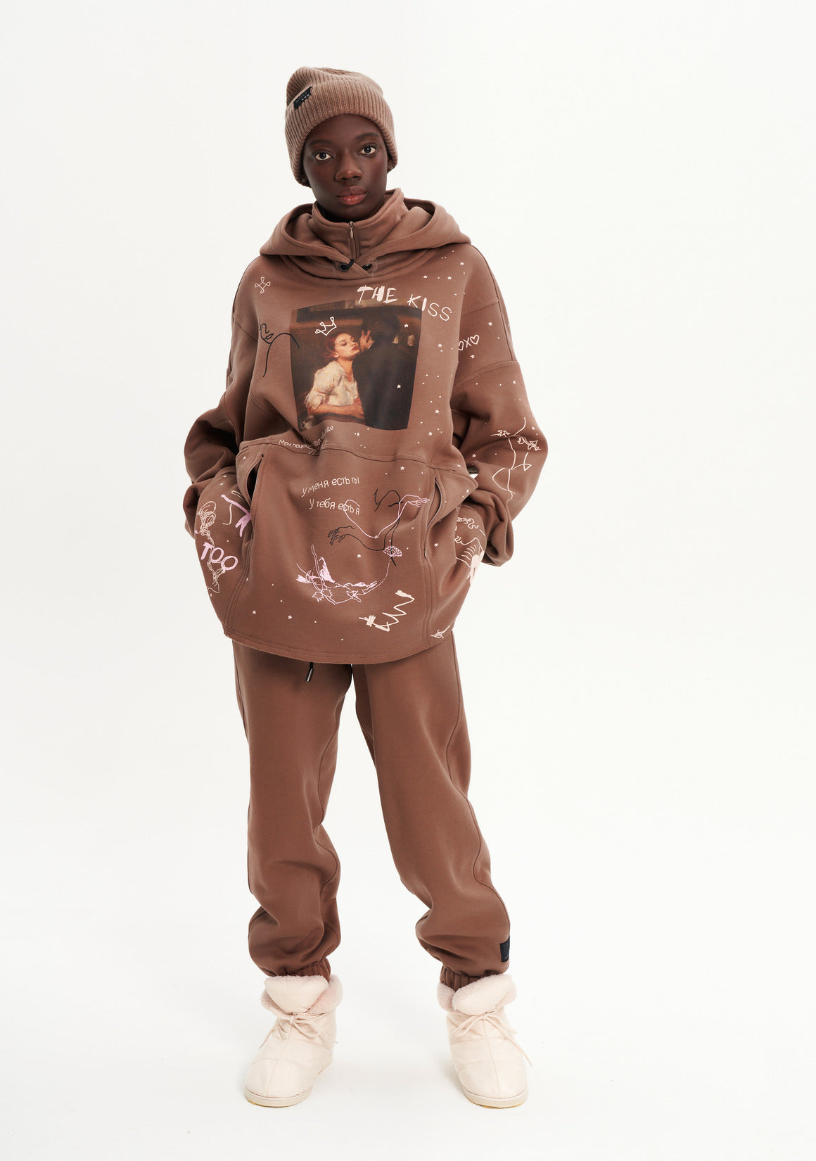 PANTS WINTER CHOCOLATE FLEECE